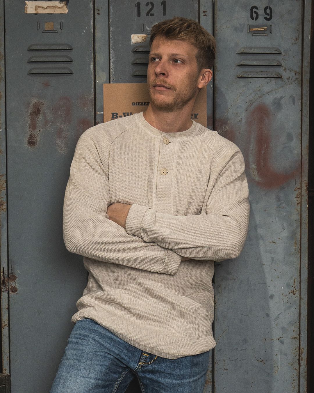 1936 Waffle Shirt Natural