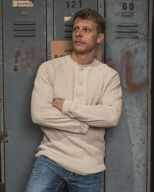 1936 Waffle Shirt Natural