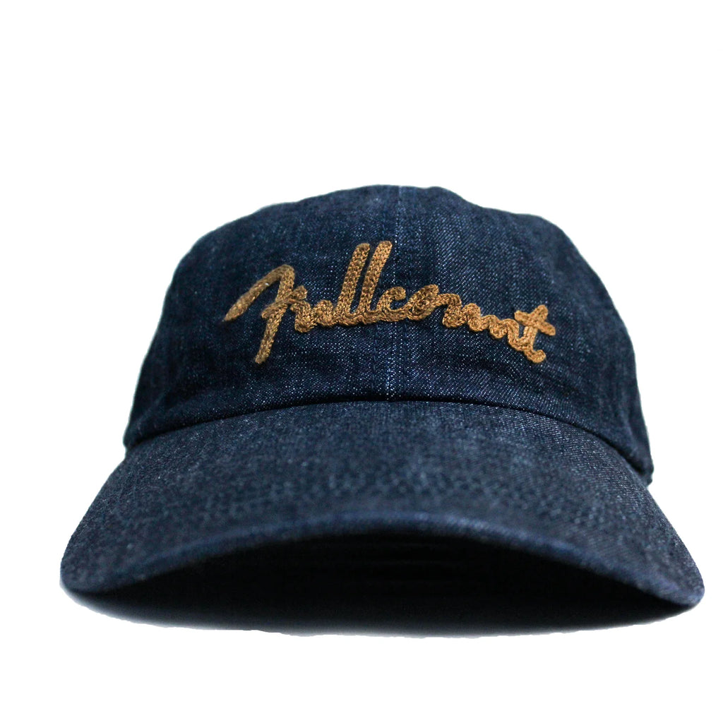6007 - Chain Embroidery Denim Cap