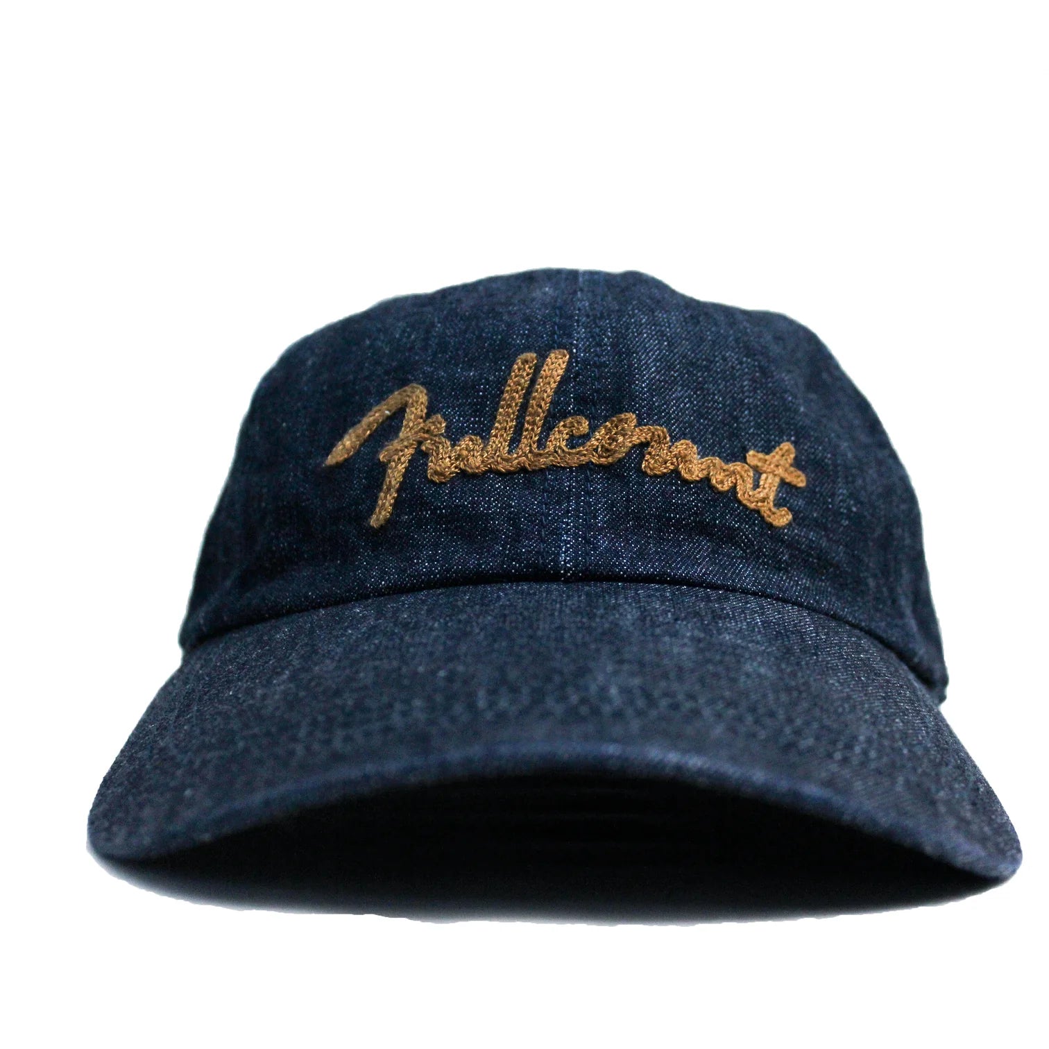 6007 - Chain Embroidery Denim Cap