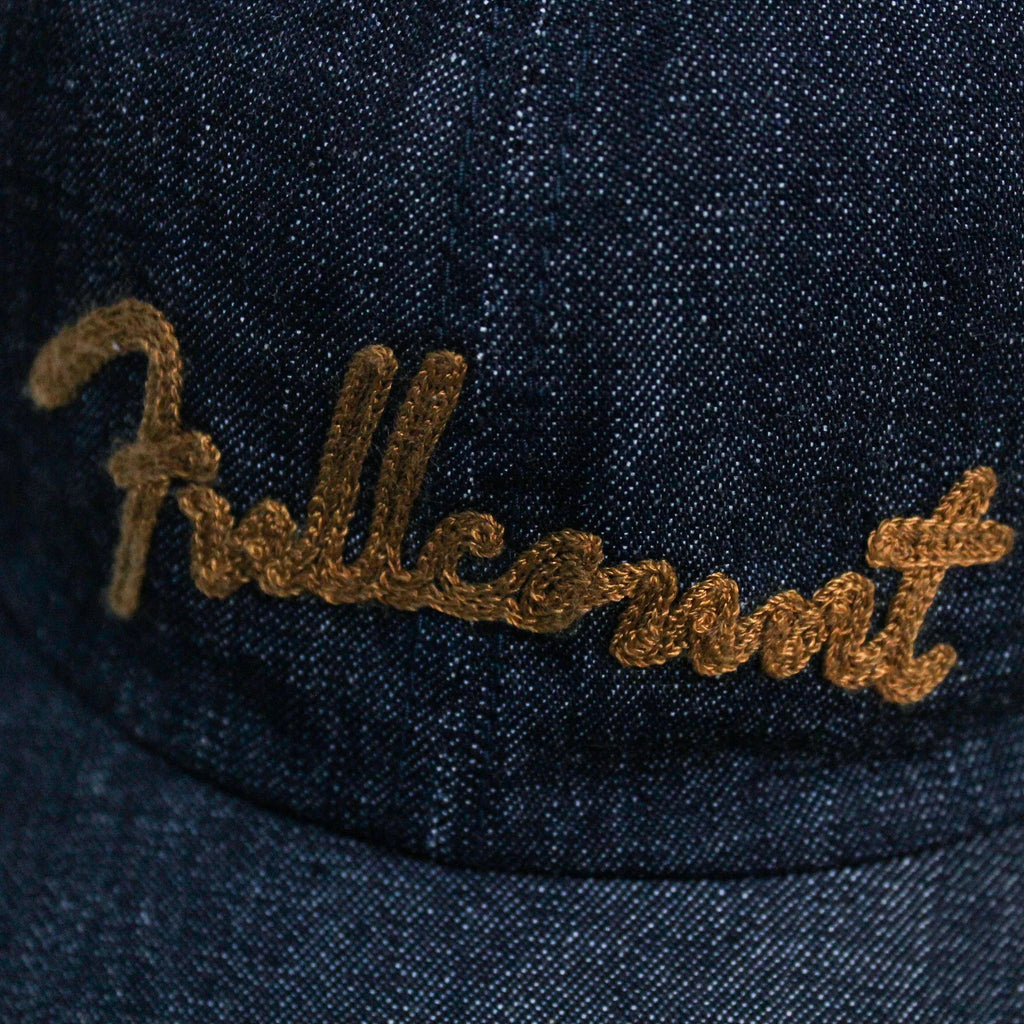 6007 - Chain Embroidery Denim Cap