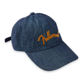 6007 - Chain Embroidery Denim Cap