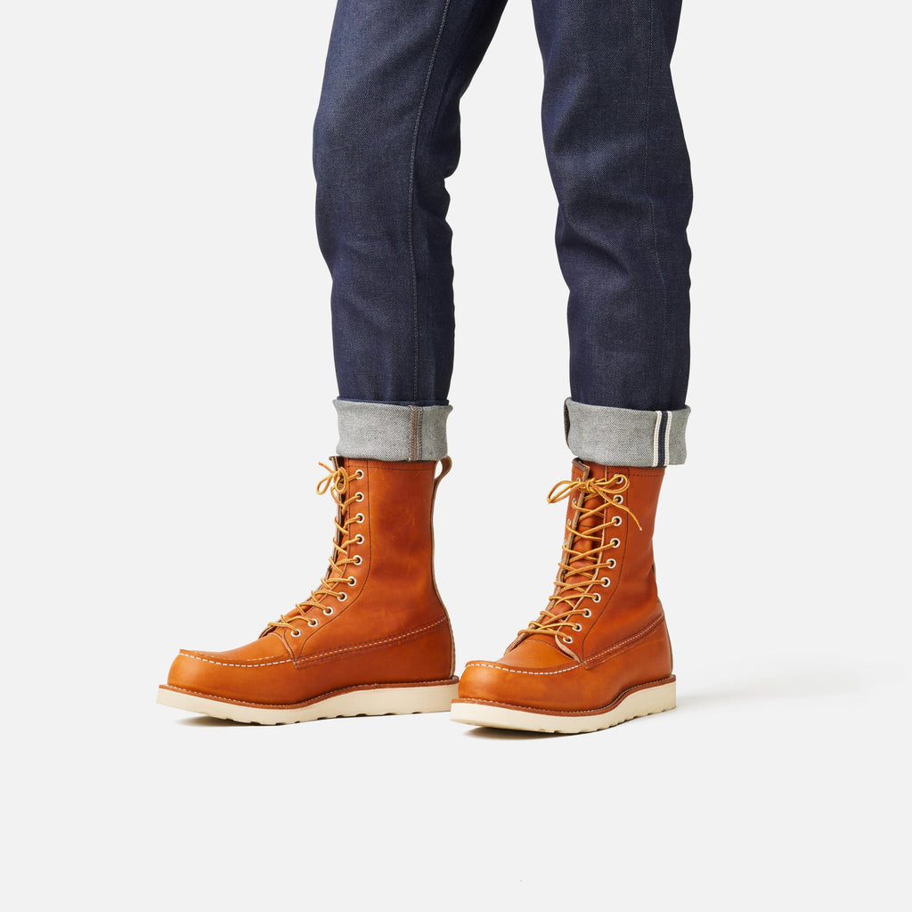 877 8" Classic Moc Toe Oro Legacy Boots