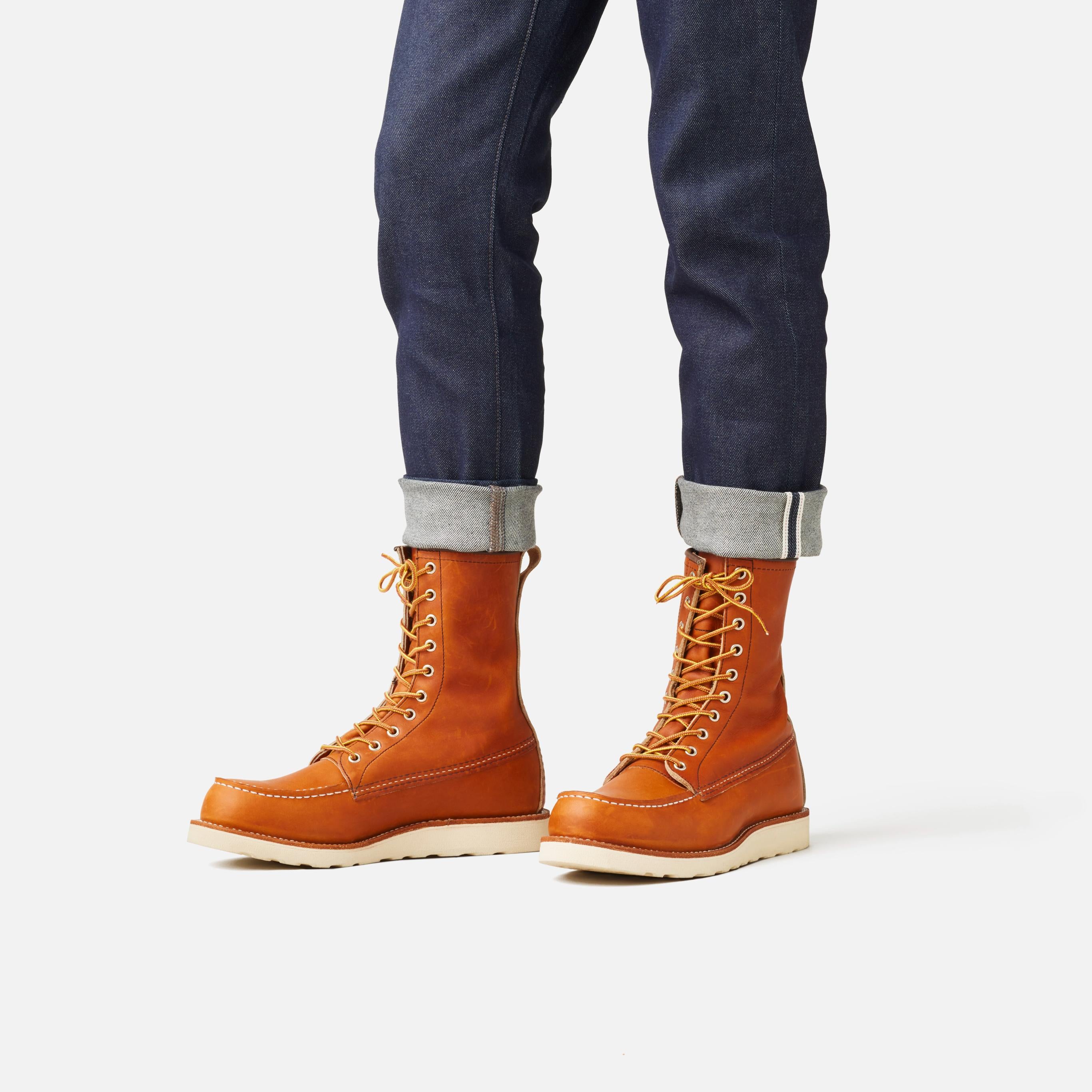 877 8" Classic Moc Toe Oro Legacy Boots