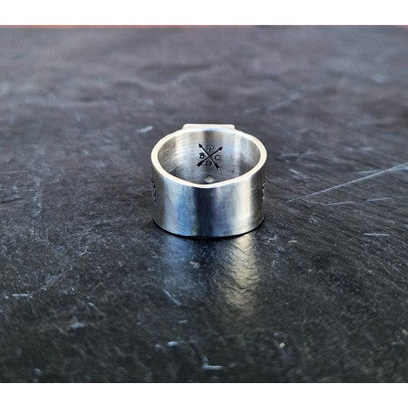 925 Silver Turquoise Ring "Lasso"