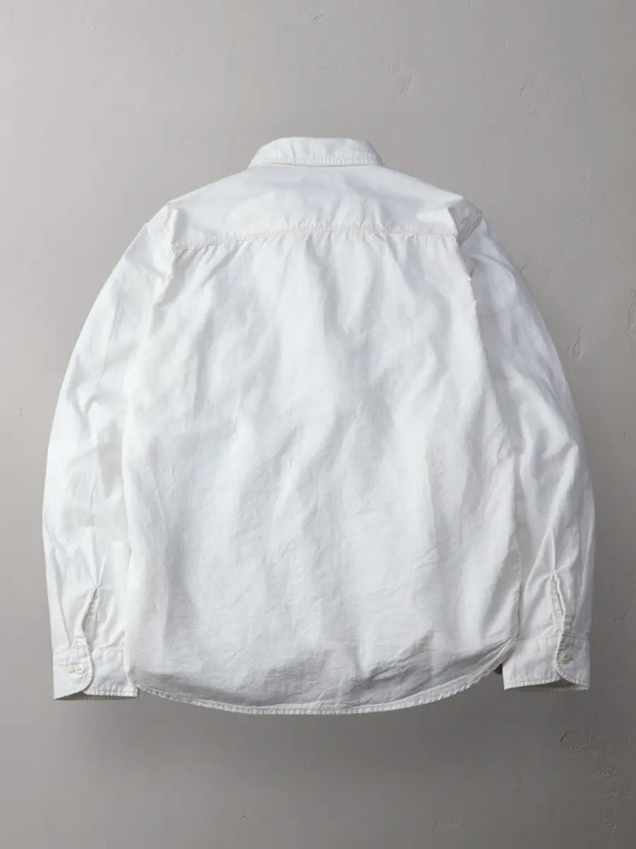 Chambray Work Shirt White