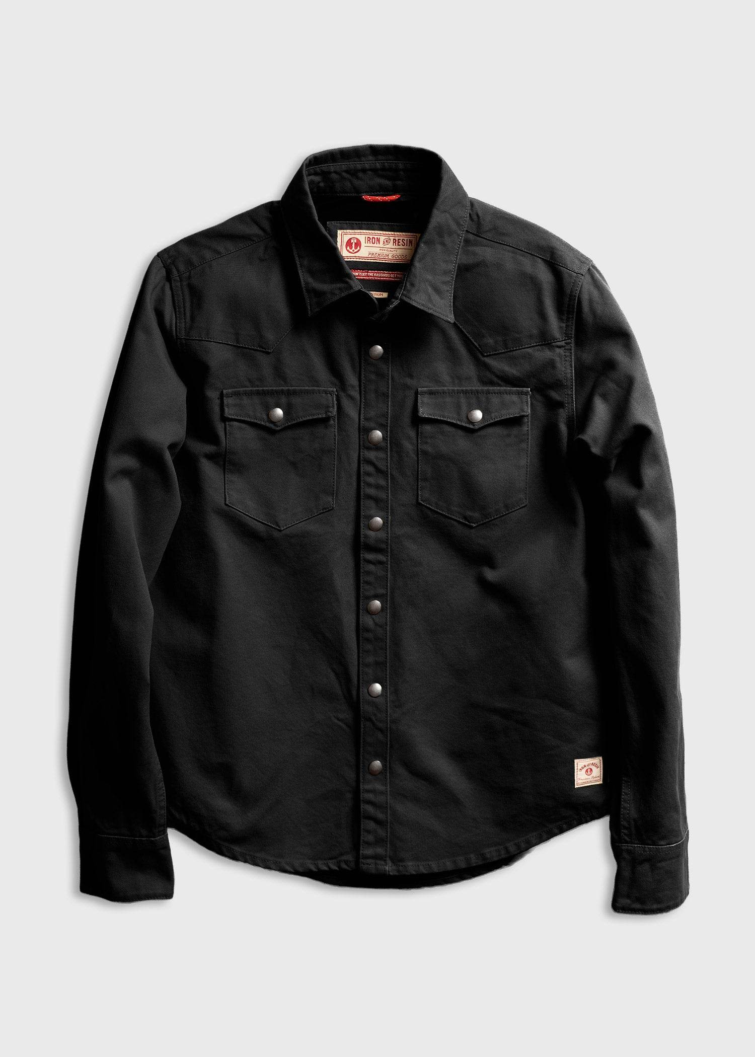 Fenceline Shirt Canvas Core Black