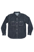 10oz Indigo Wabash Slub Denim Work Shirt