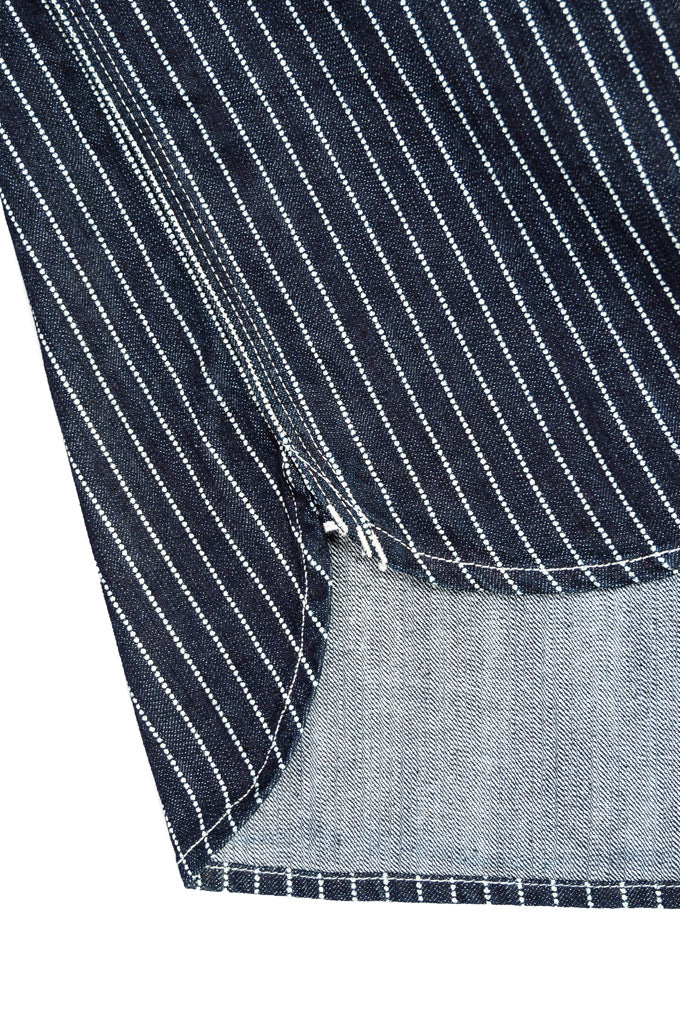 10oz Indigo Wabash Slub Denim Work Shirt