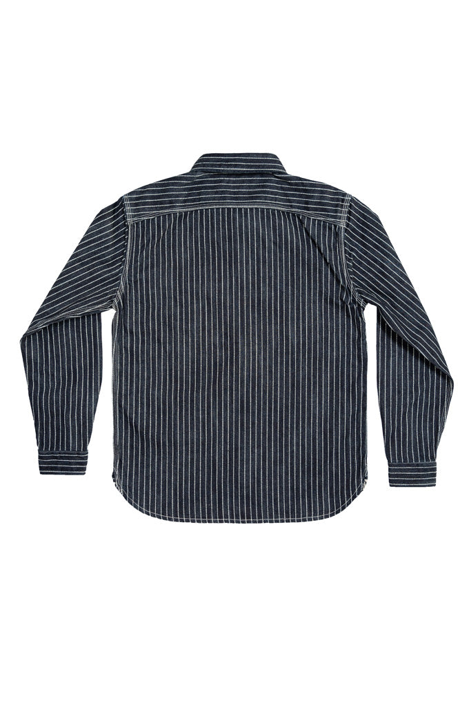 10oz Indigo Wabash Slub Denim Work Shirt