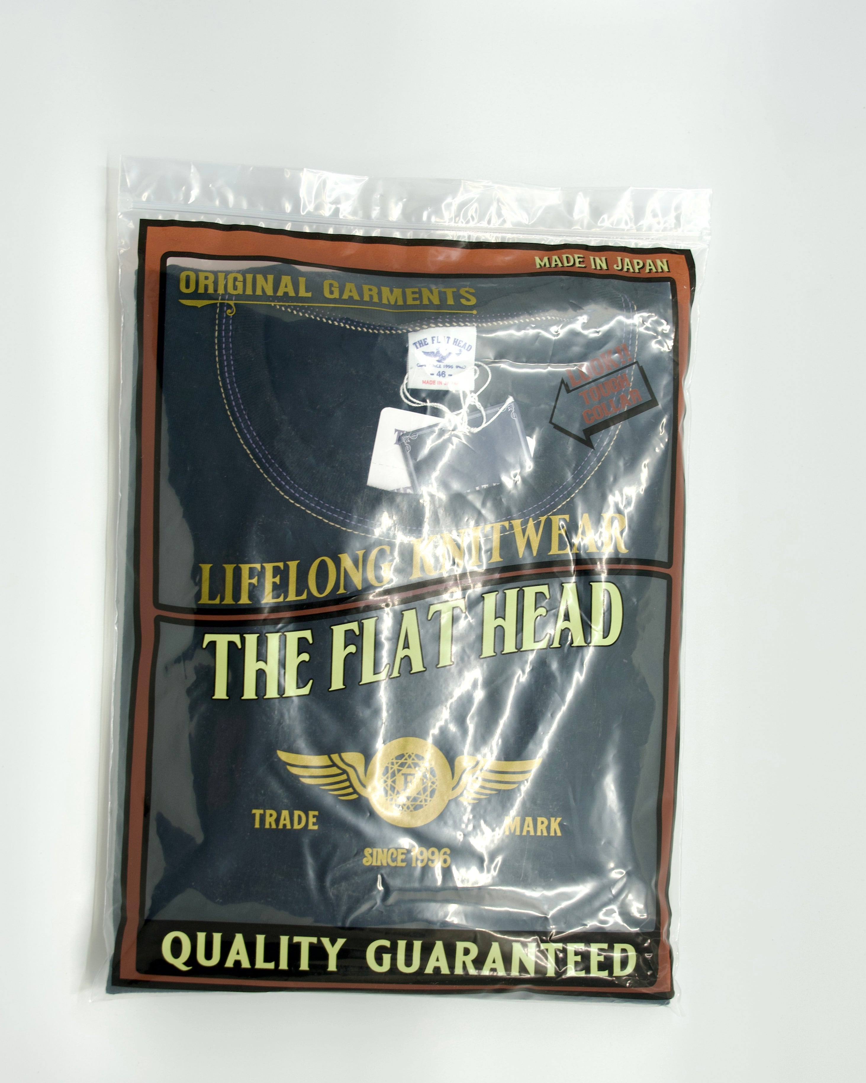 Loopwheeled Heavyweight Flying Weel Long Sleeve Black