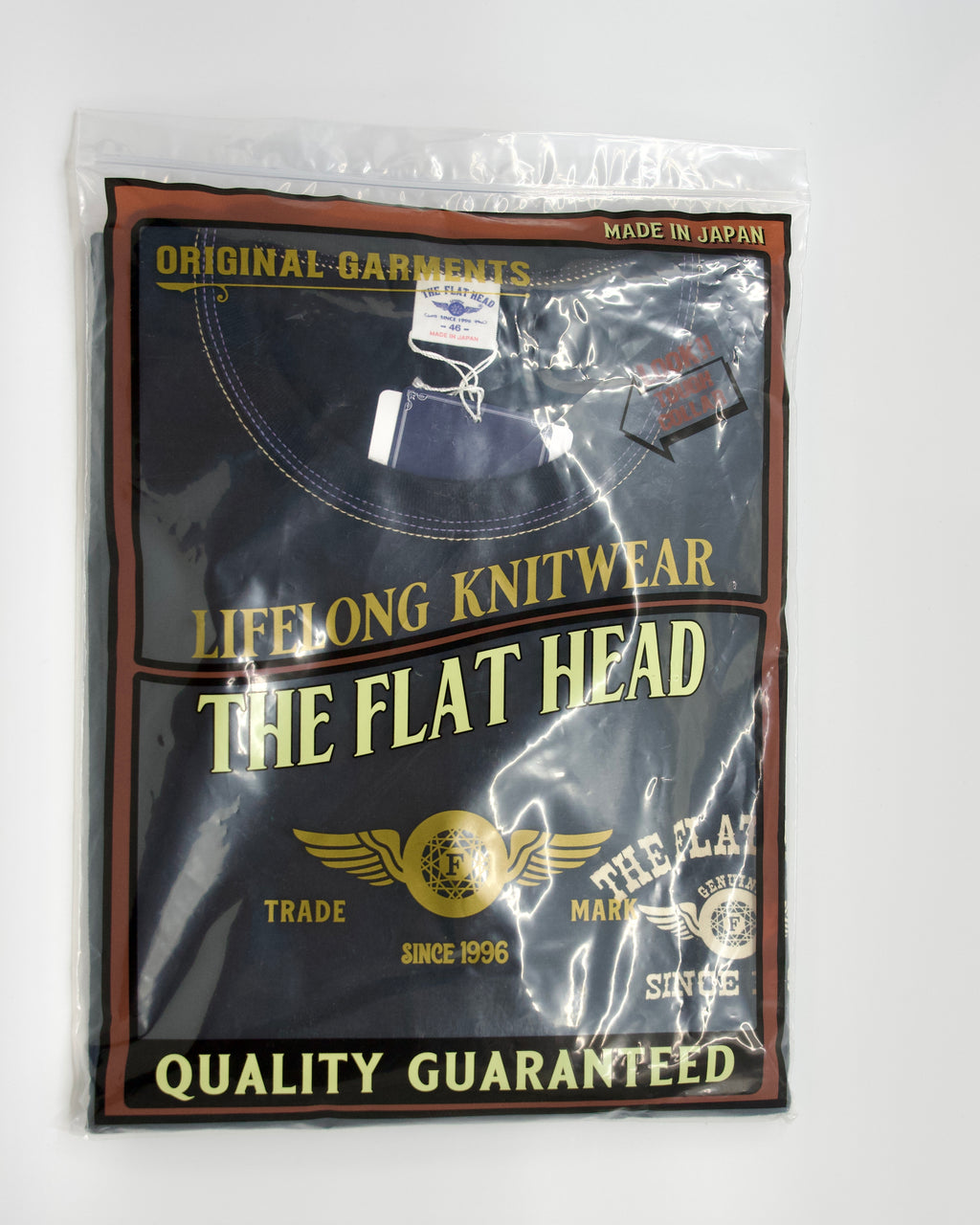 Loopwheeled Heavyweight Flying Weel T-Shirt Black