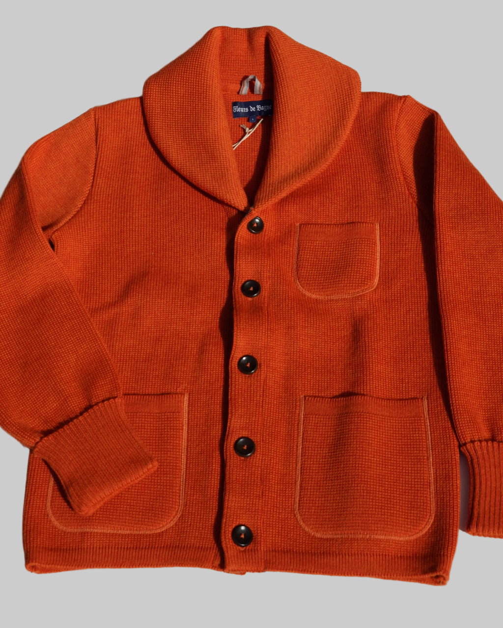 Le Cardigan L'Enfant Du Malheur Orange
