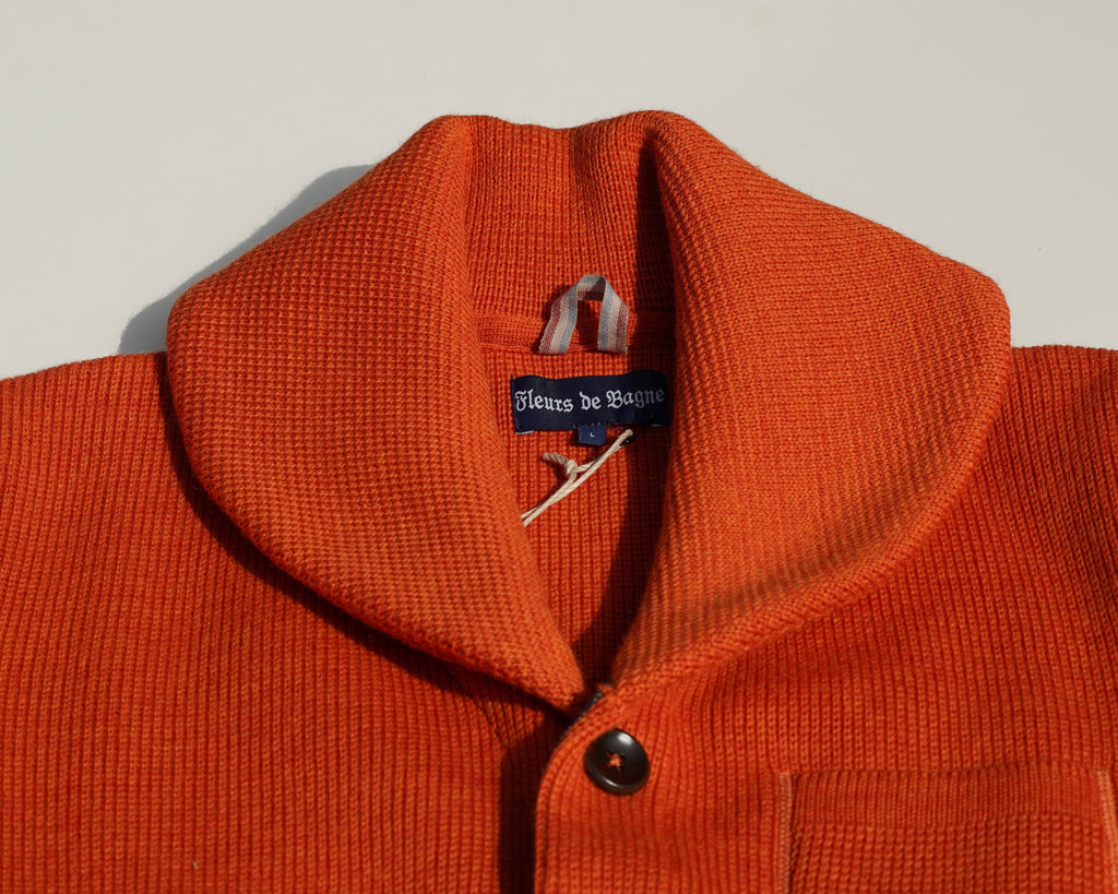 Le Cardigan L'Enfant Du Malheur Orange