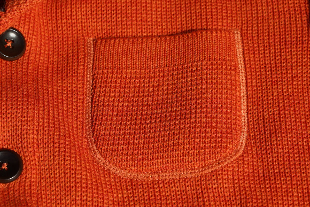 Le Cardigan L'Enfant Du Malheur Orange