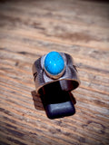 925 Silver Turquoise Sun Rays Ring