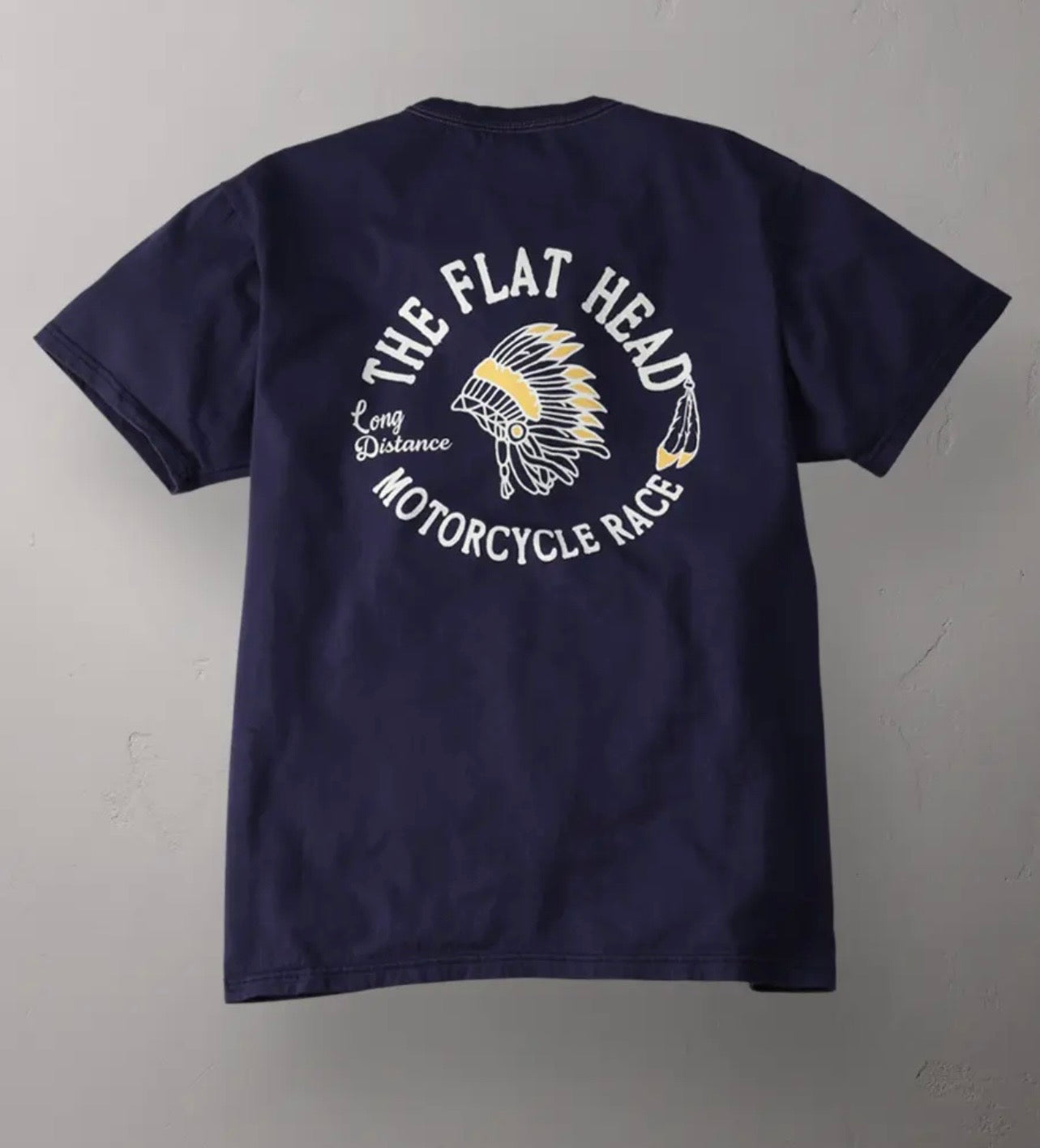 Loopwheeled Heavyweight 9,7oz Motorcycle Race Navy
