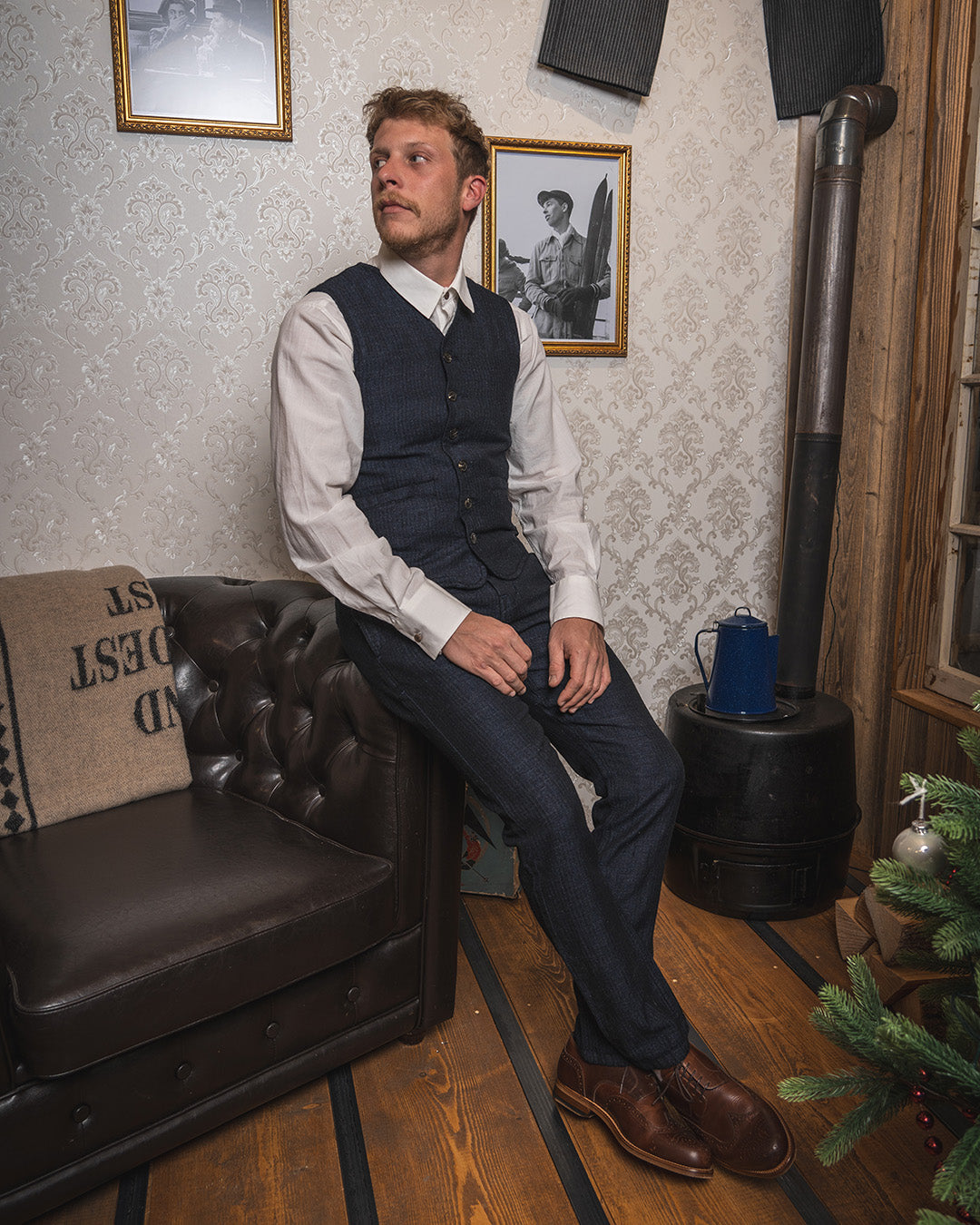 1937 Roamer Vest Owen Blue