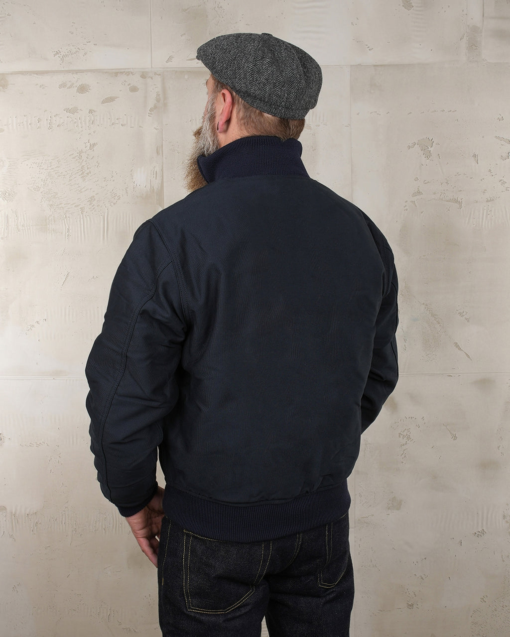 1942 Deck Zip Jacket Navy