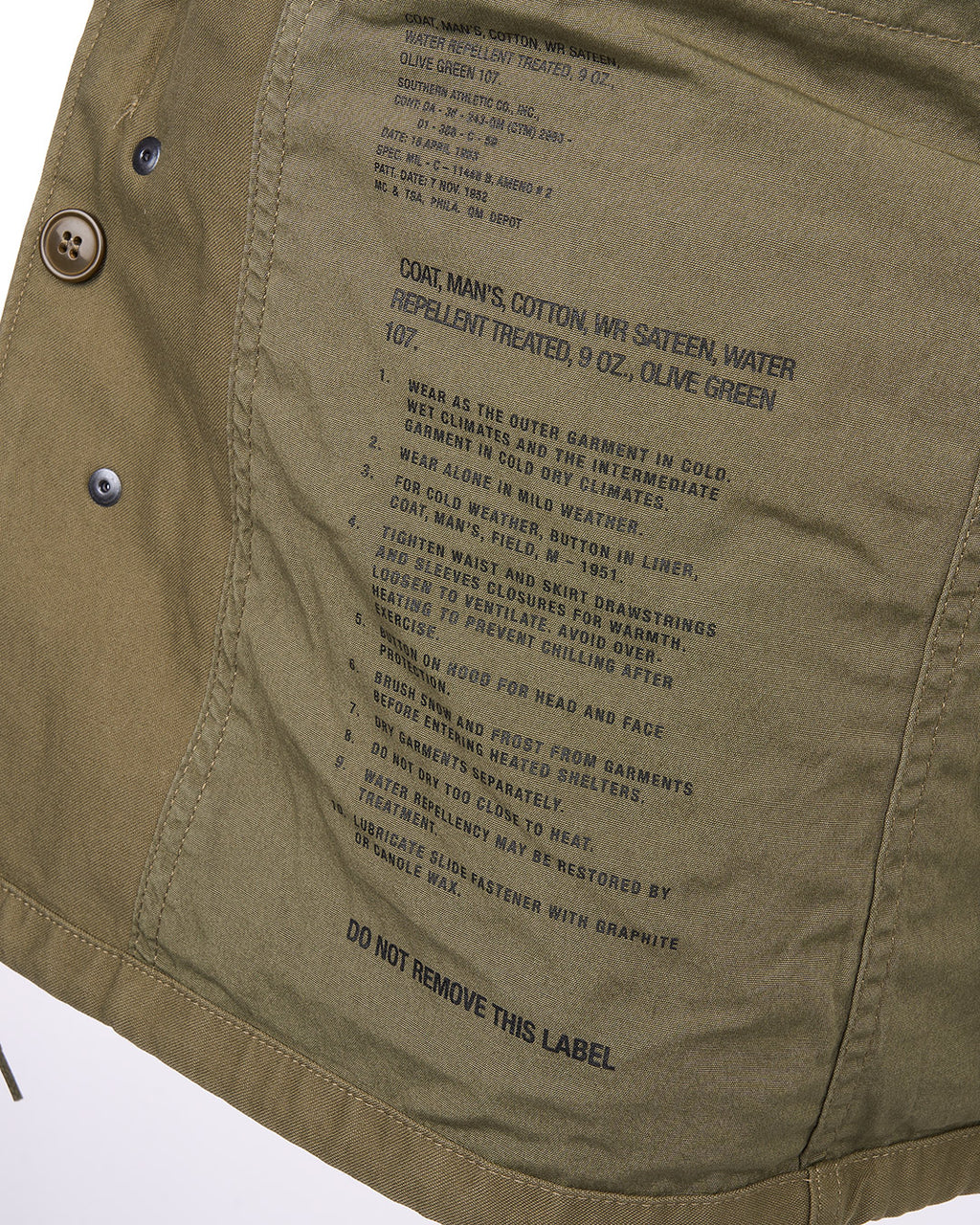 M1951 Field Jacket Olive