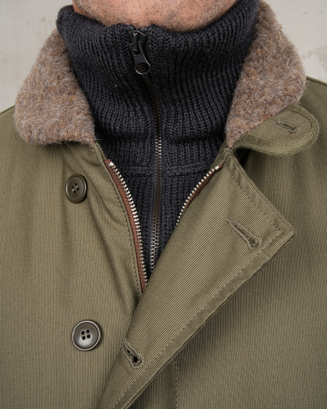 1943 N1 Deck Jacket Bangor Green