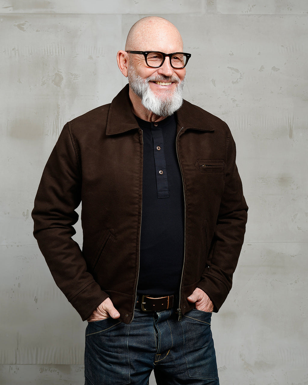 1932 Roadster Jacket Moleskin Soil Brown