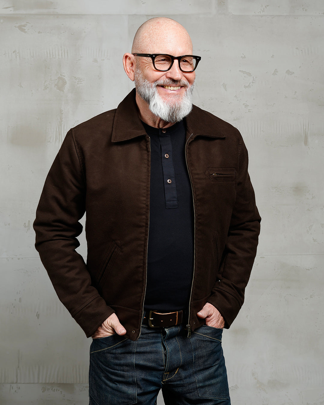 1932 Roadster Jacket Moleskin Soil Brown