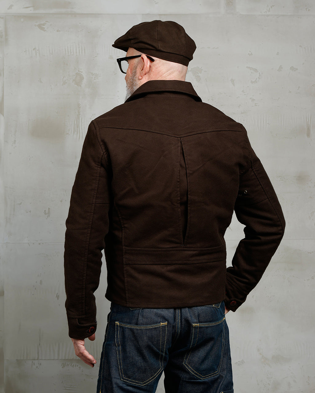 1932 Roadster Jacket Moleskin Soil Brown