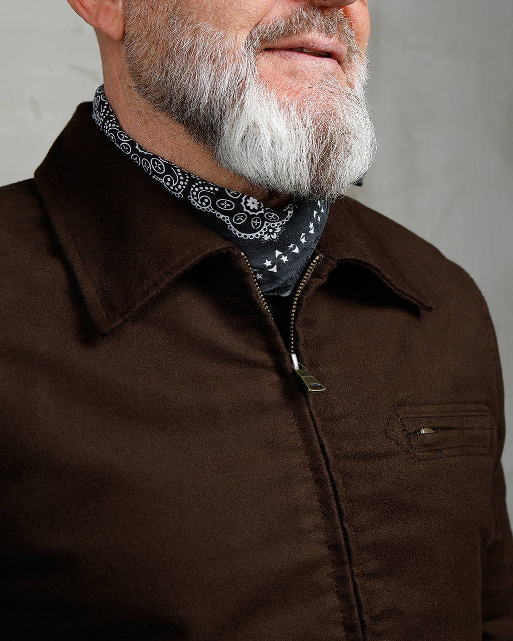 1932 Roadster Jacket Moleskin Soil Brown