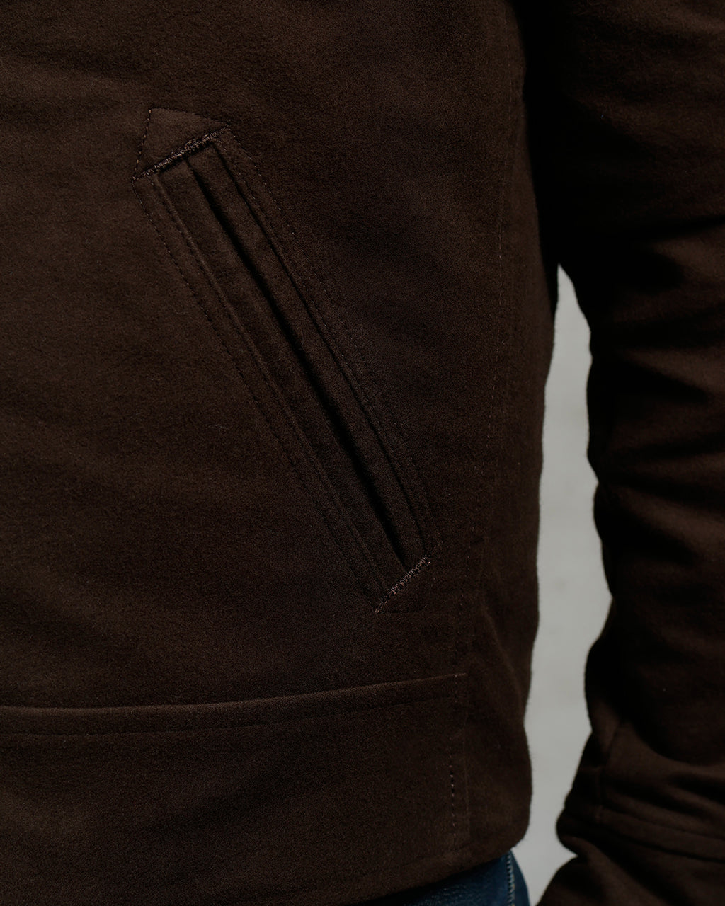 1932 Roadster Jacket Moleskin Soil Brown
