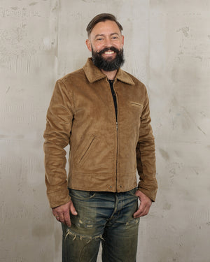 1932 Roadster Jacket Light Brass Cord