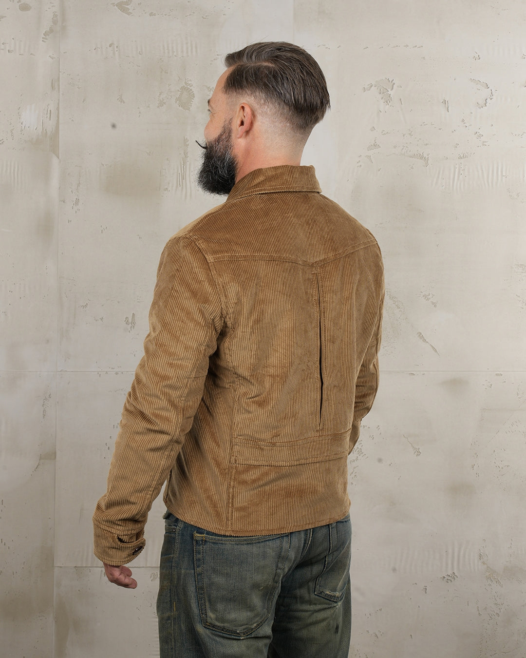 1932 Roadster Jacket Light Brass Cord