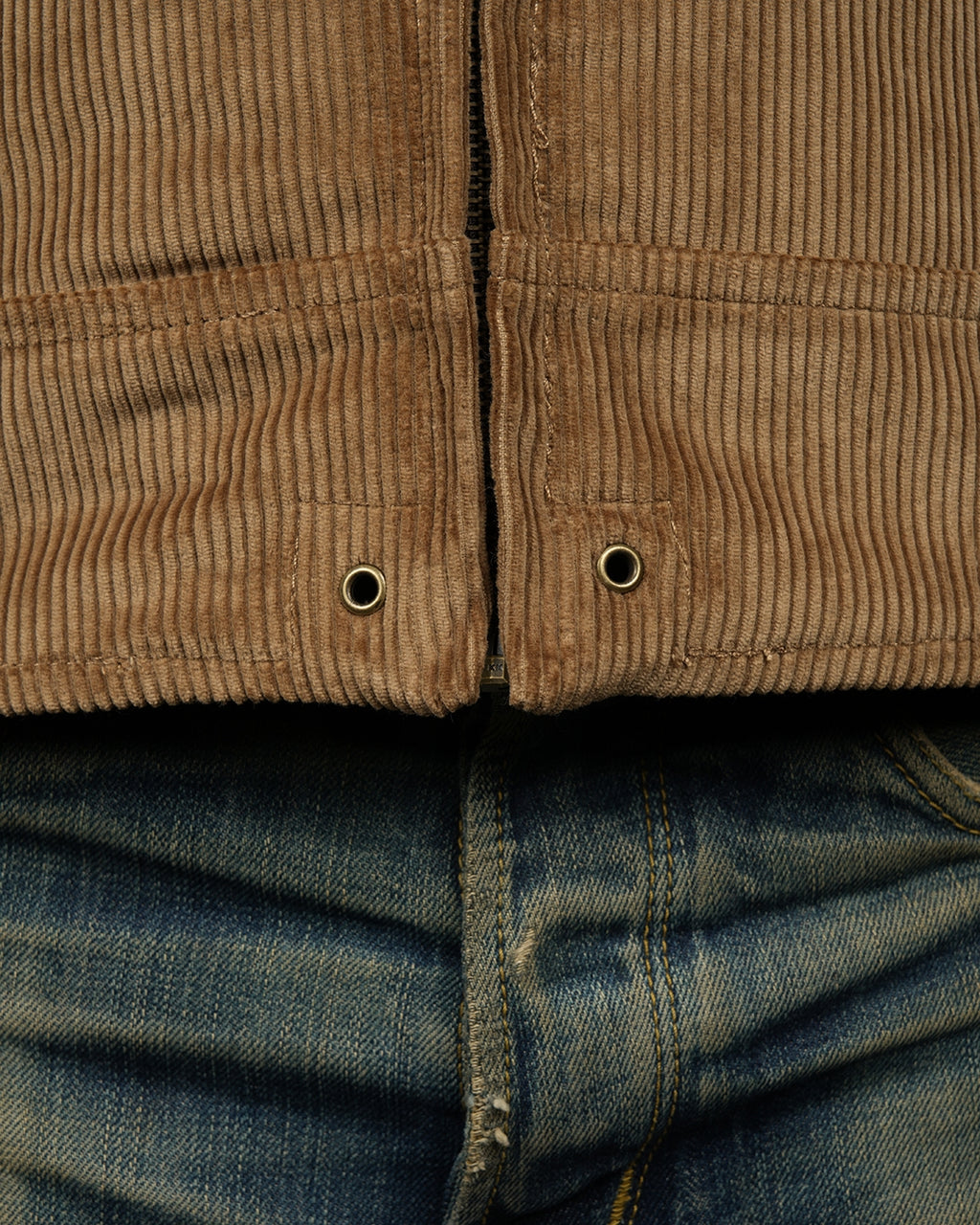 1932 Roadster Jacket Light Brass Cord