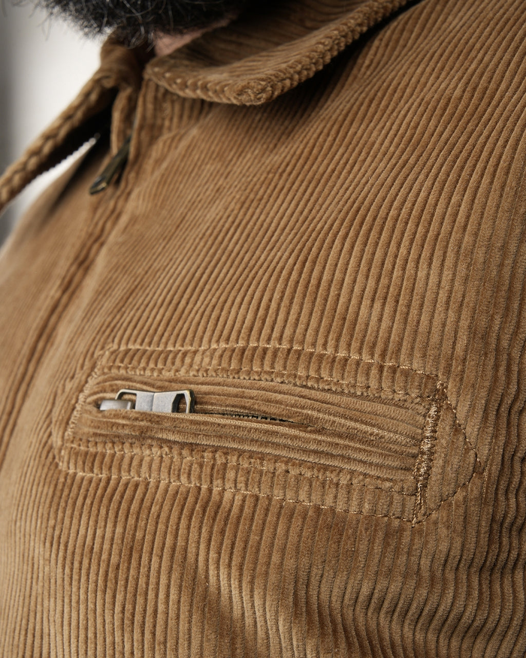 1932 Roadster Jacket Light Brass Cord