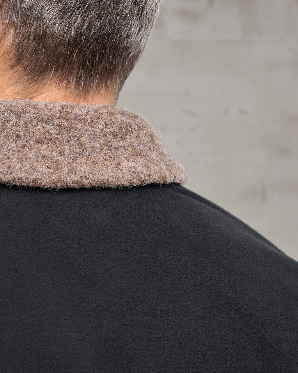 1943 N1 Deck Jacket Moleskin Sulphur Black