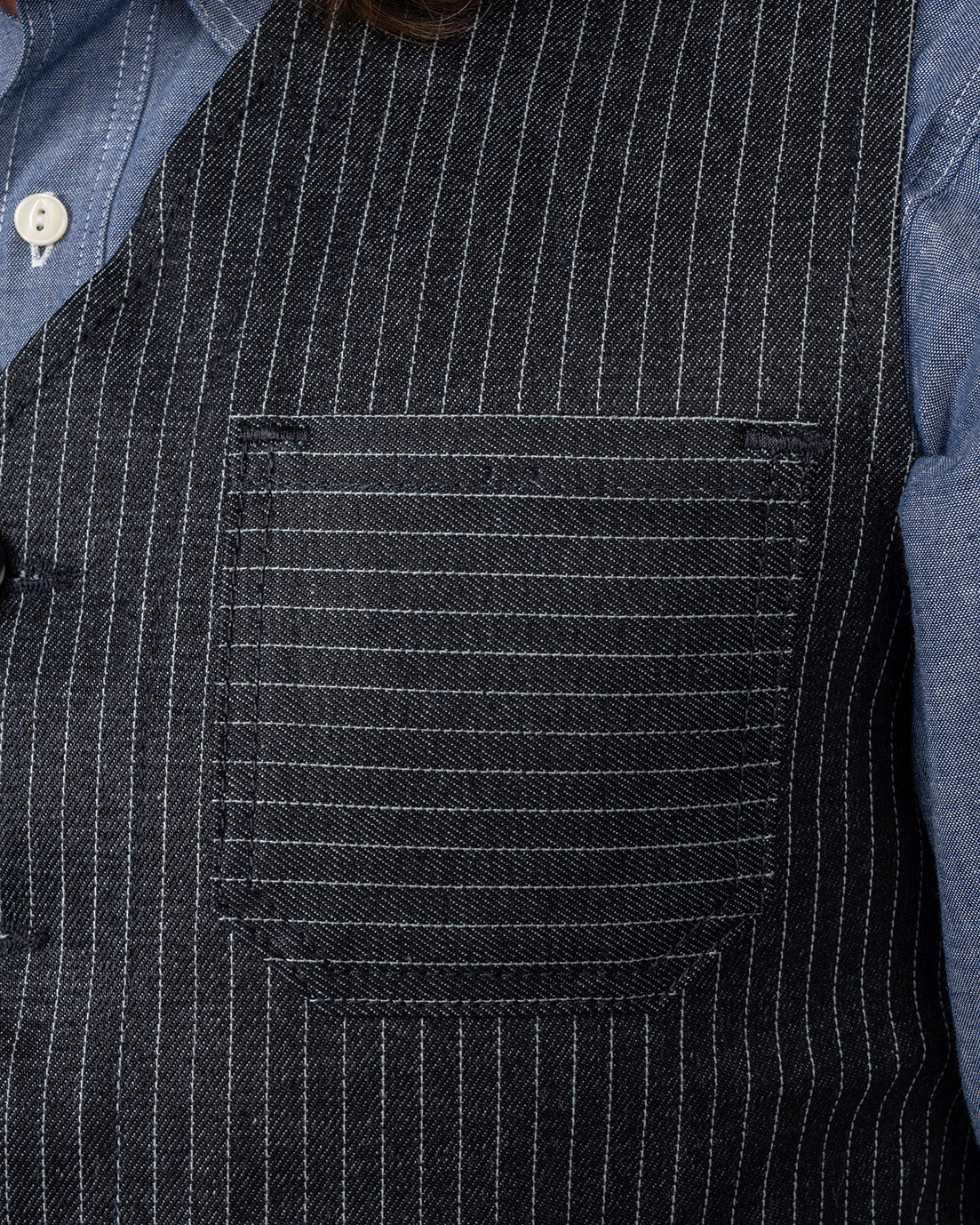 1905 Hauler Vest Blue Wabash
