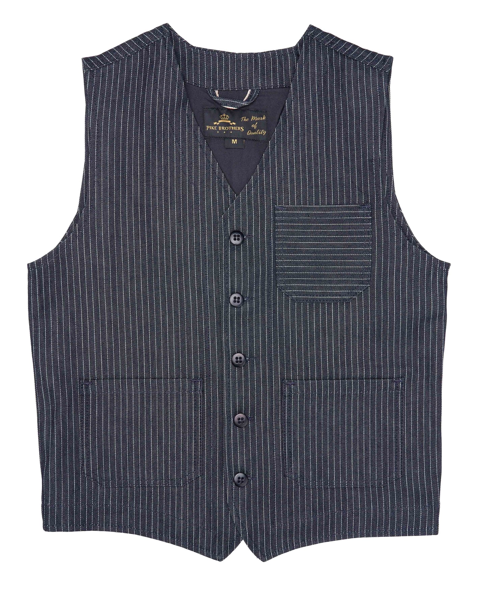 1905 Hauler Vest Blue Wabash