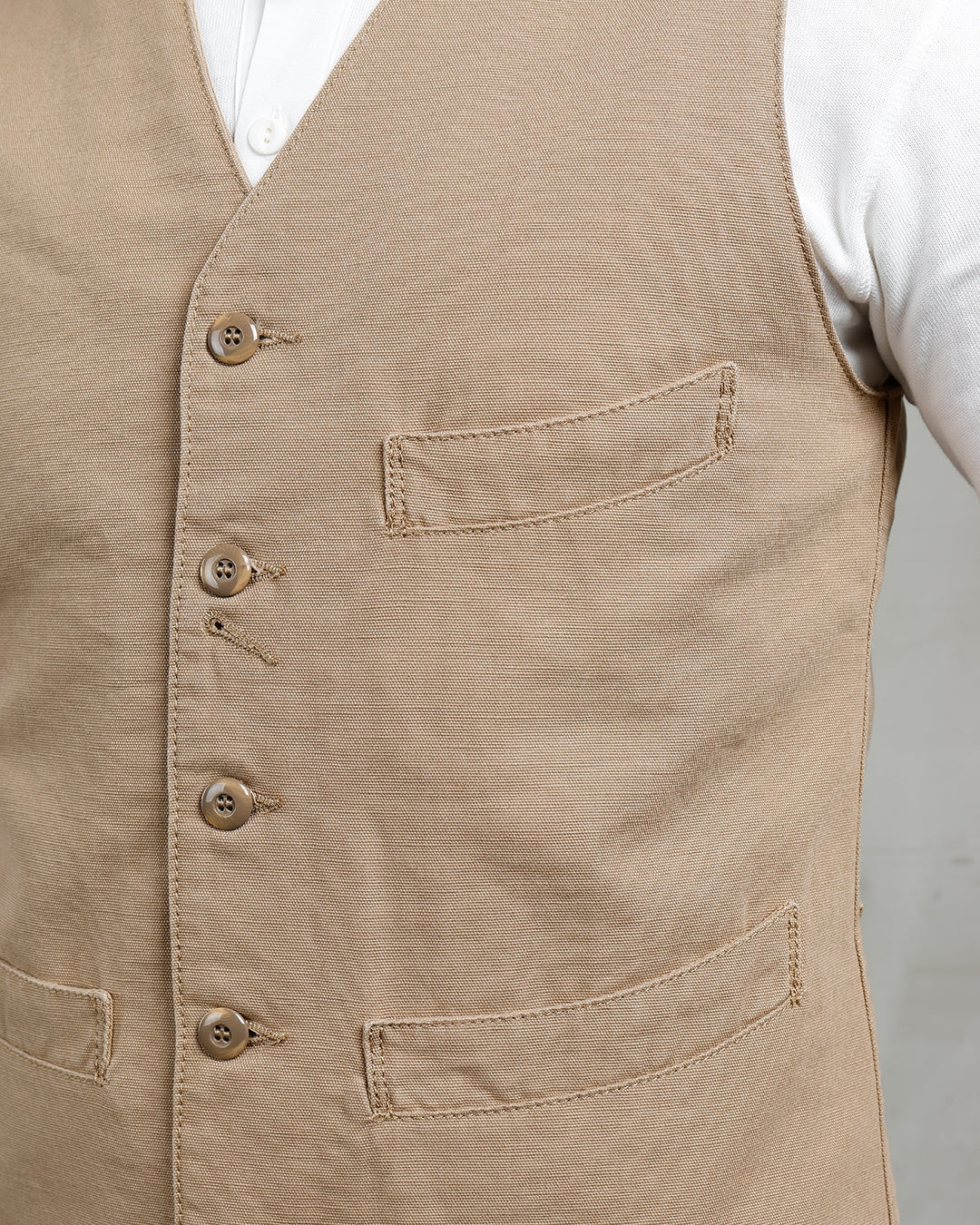 1908 Hazienda Vest Panama Beige