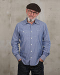 1937 Roamer Shirt Chambrey Blue