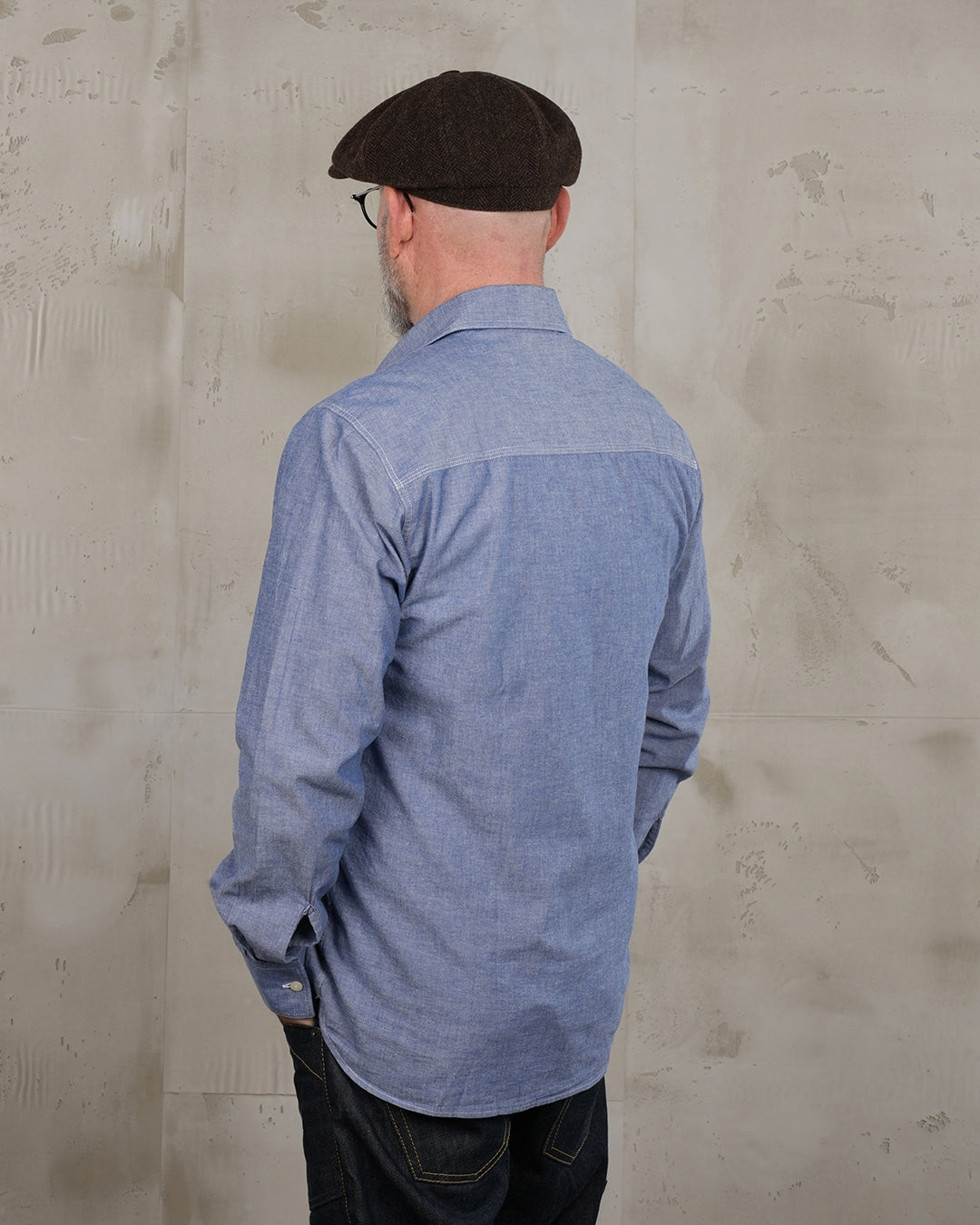 1937 Roamer Shirt Chambrey Blue