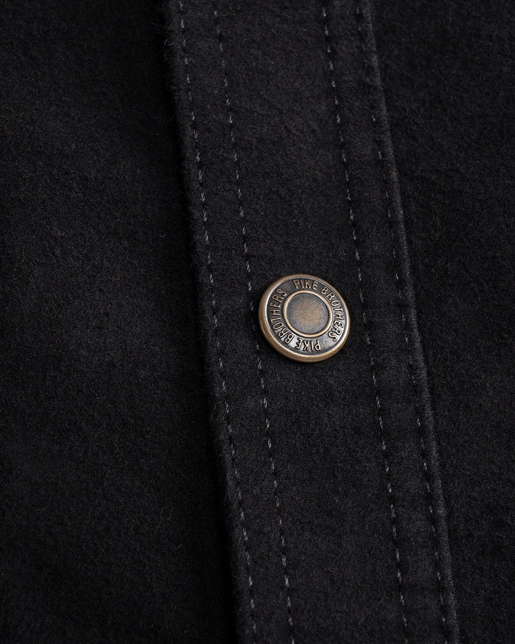 1943 CPO Moleskin Sulphur Shirt Black