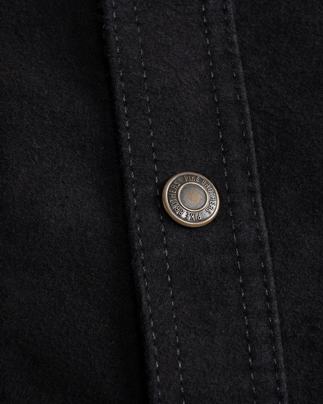 1943 CPO Moleskin Sulphur Shirt Black