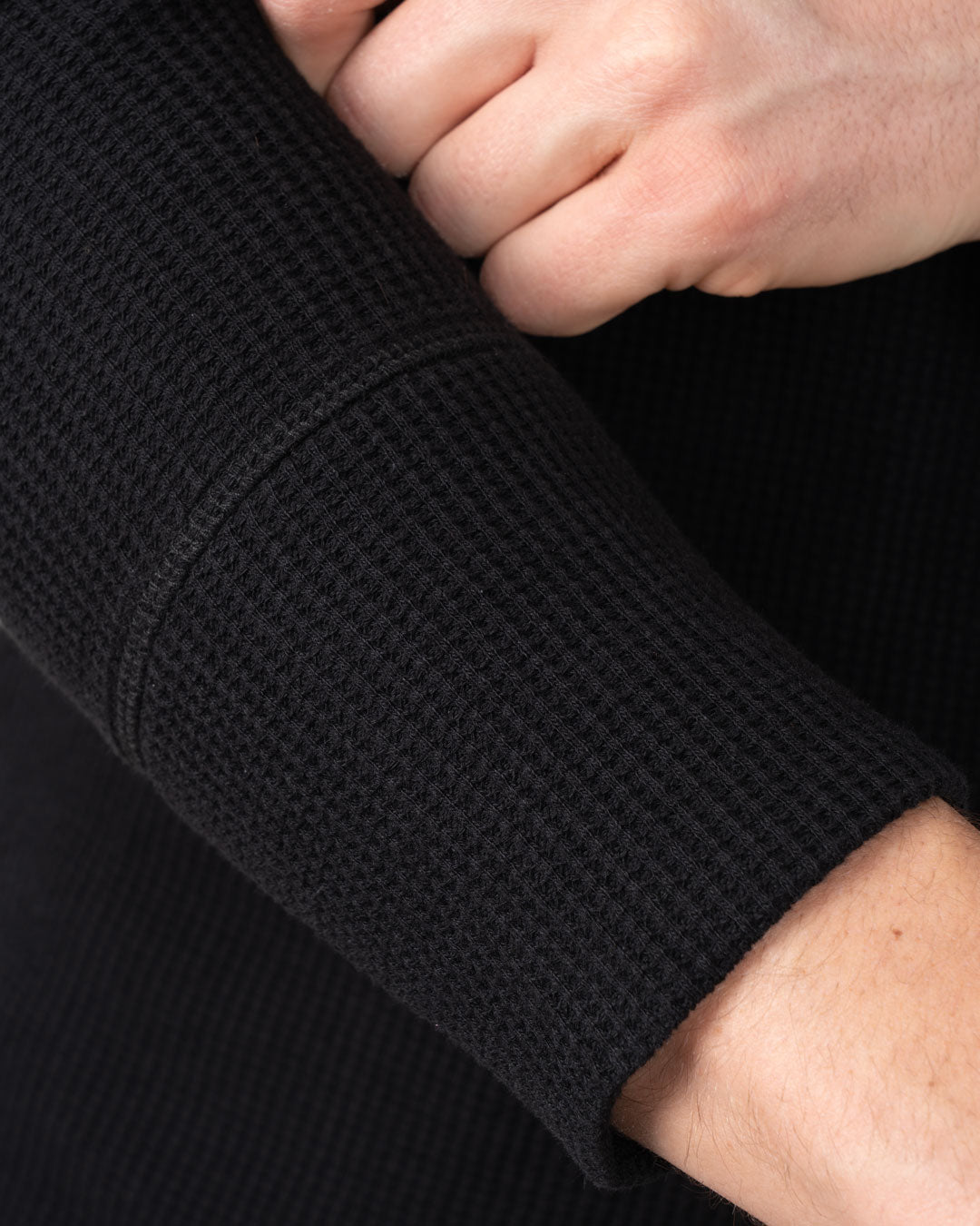 1936 Waffle Shirt Black