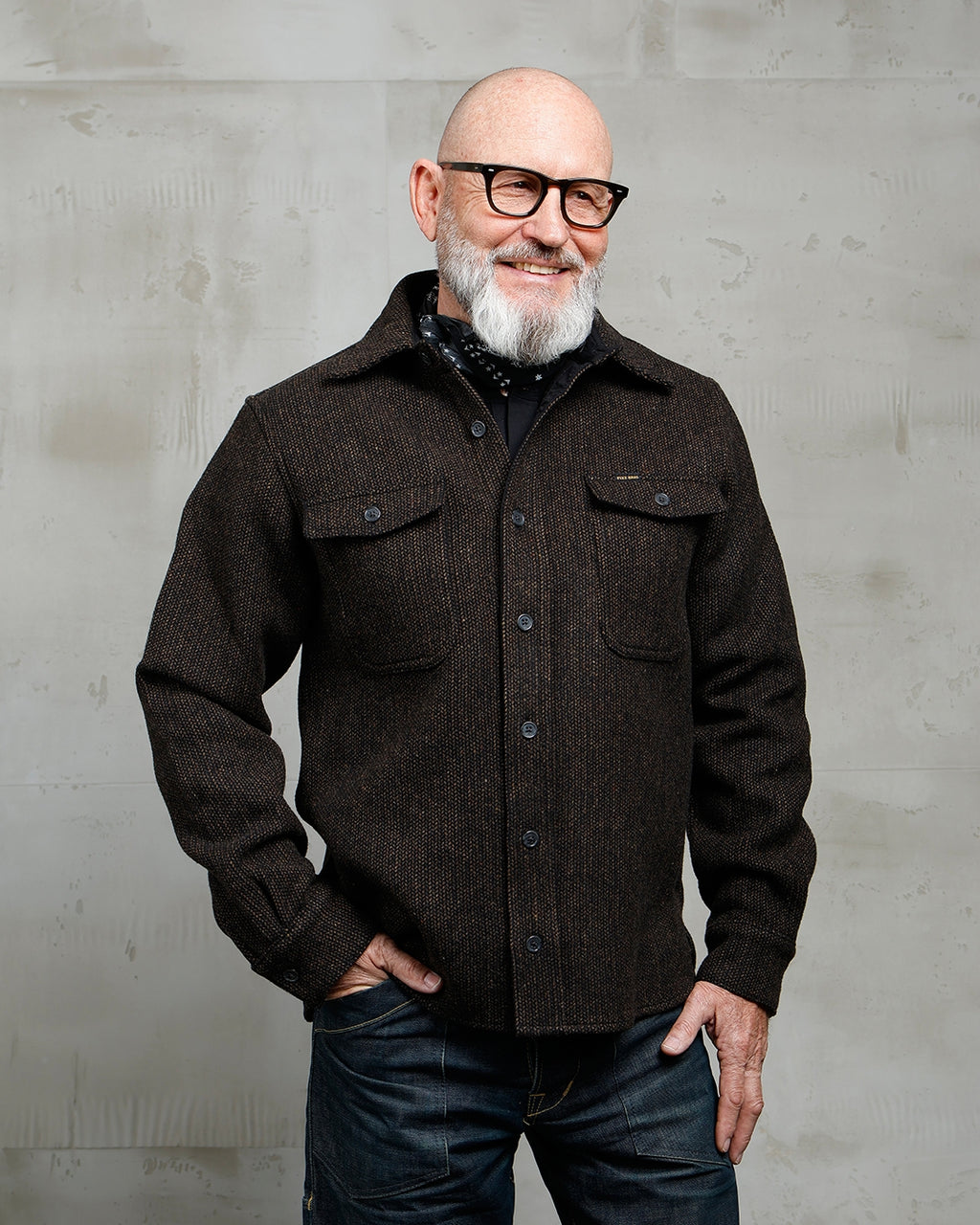 1943 CPO Shirt Atlanta Brown