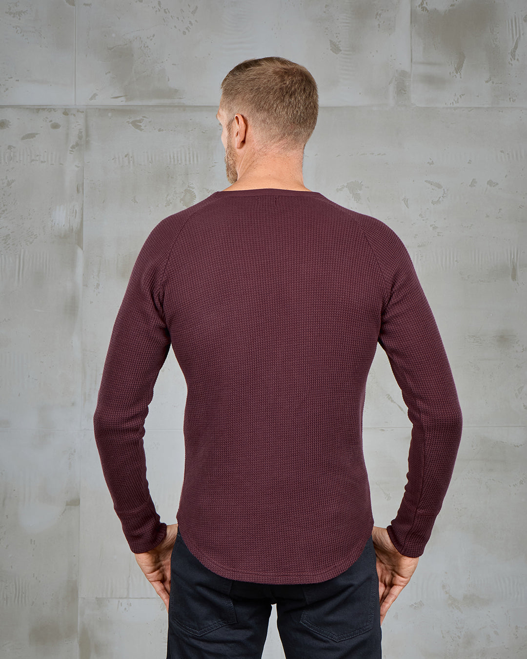 1967 Waffle Shirt Berry