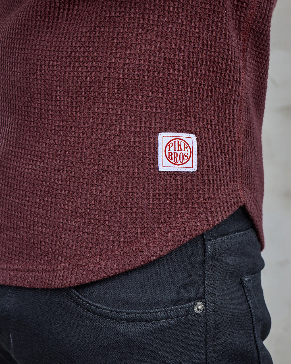 1967 Waffle Shirt Berry