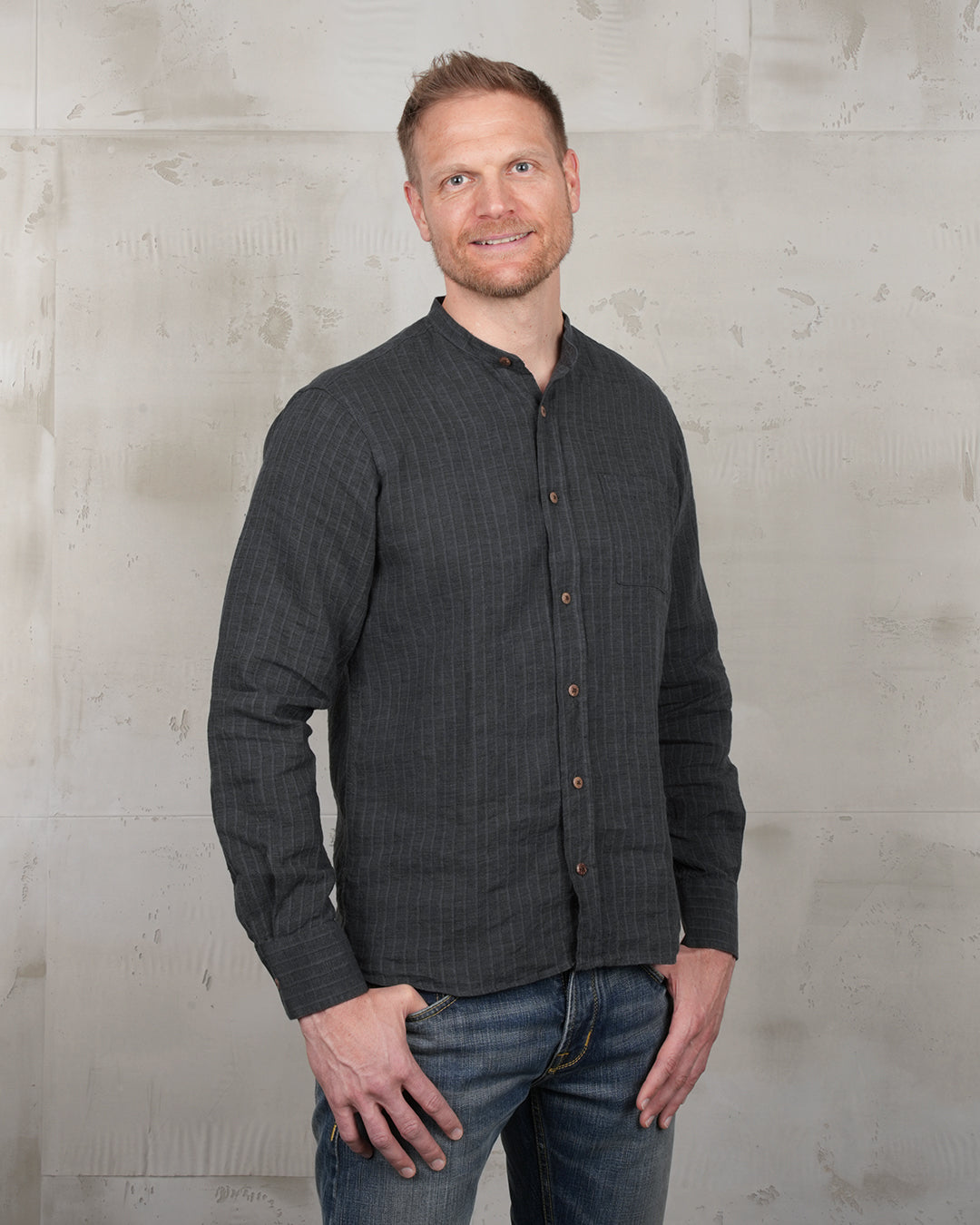 1923 Buccanoy Wicklow Navy Shirt