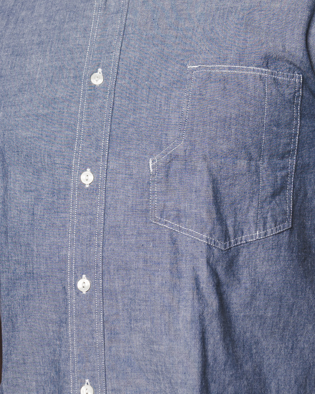 1937 Roamer Shirt Chambrey Blue Short Sleeve