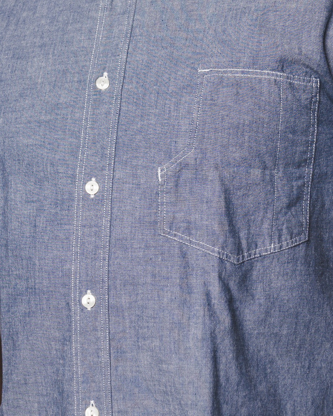 1937 Roamer Shirt Chambrey Blue Short Sleeve