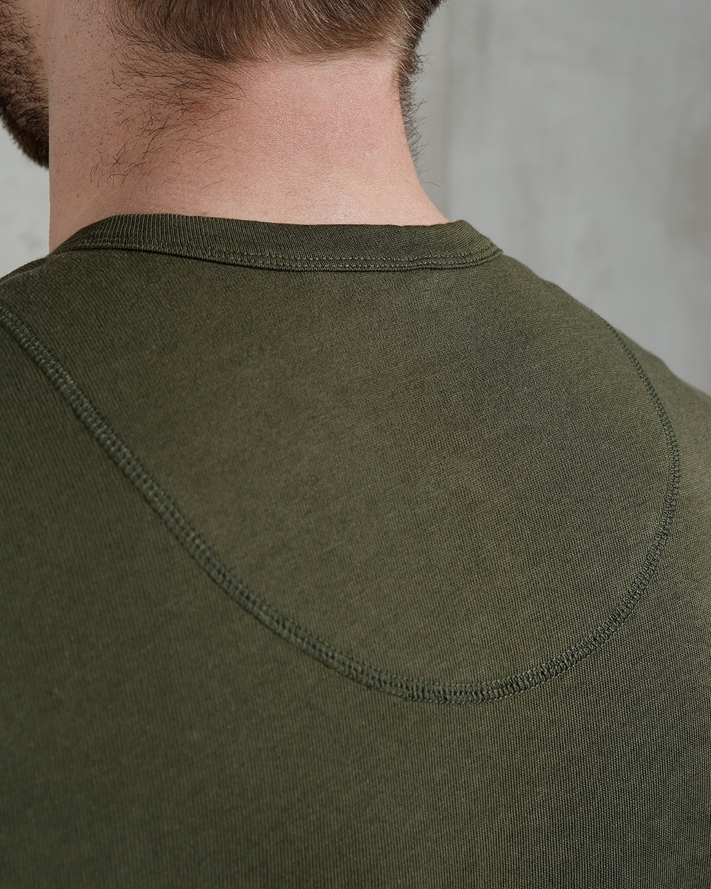 1927 Henley Shirt Short Sleeve Mojave Green